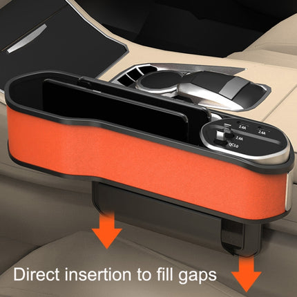 Multifunctional Car Seat Slot Storage Box, Style:, USB With Wireless Charge Type, USB Without Wireless Charge Type, Storage Type