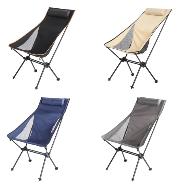 Outdoor Camping Aluminum Alloy Portable Folding Beach Chair