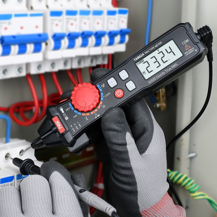TASI Pen Multimeter Small Portable Intelligent Universal Table, Style:, TA802A Automatic Range, TA802B Automatic Identification