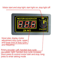 ZK-MG 5-30V High Power PWM DC Motor Governor Digital Display Encoder, 150W