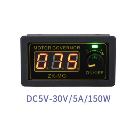 ZK-MG 5-30V High Power PWM DC Motor Governor Digital Display Encoder, 150W