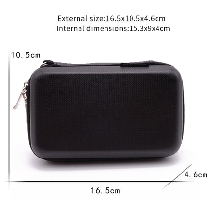 CHKJOK GH1805 EVA Mobile Hard Disk Anti-pressure Hard Shell Bag, GH1805 Black, GH1805 Blue, GH1805 Red