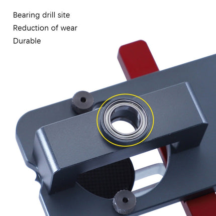 35mm Hinge Open Hole Cabinet Door Plate Hinge Packed Locator, 6 PCS / Set Hinge Open Hole