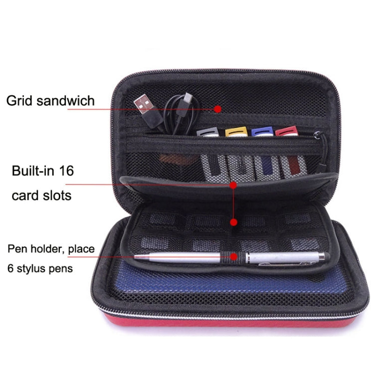 CHKJOK GH1818 EVA Protective Game Console Bag For Nintendo 3DS XL, GH1818 Black, GH1818 Blue, GH1818 Pink, GH1818 Red, GH1818 Gold