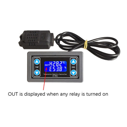 Digital Display High-Precision Double-Off Automatic Constant Temperature Humidity Control Panel