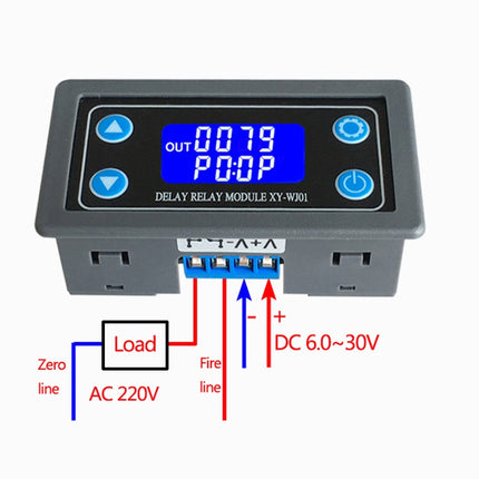 12/24V Relay Module Cycle Trigger Delay Power-Off Delay Timing Circuit Switch, Delay Circuit Switch