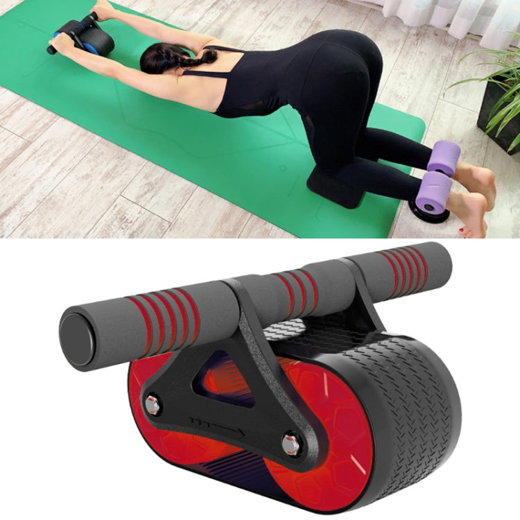 Automatic Rebound Double Wheel Abdominal Fitness Wheel, Automatic Rebound Ab Wheel(Blue), Automatic Rebound Ab Wheel(Orange), Automatic Rebound Ab Wheel(Red)
