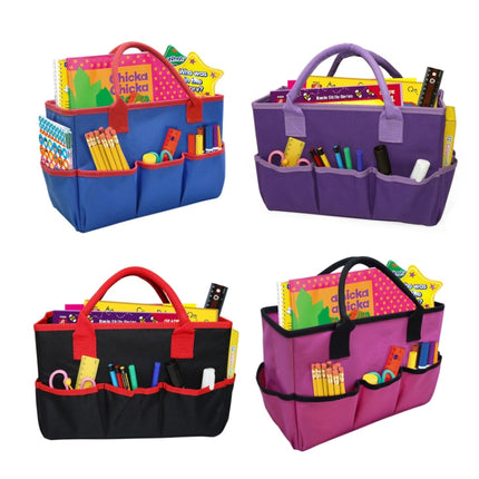 Teacher Stationery Storage Bag Gardening And Pruning Tool Bag, Blue, Purple, Black, Plum Red