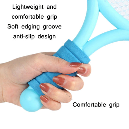 1 Pair Children Badminton Tennis Racket Outdoor Sports With Two Balls, Blue, Pink, Green, Blue Pink, Pink Green