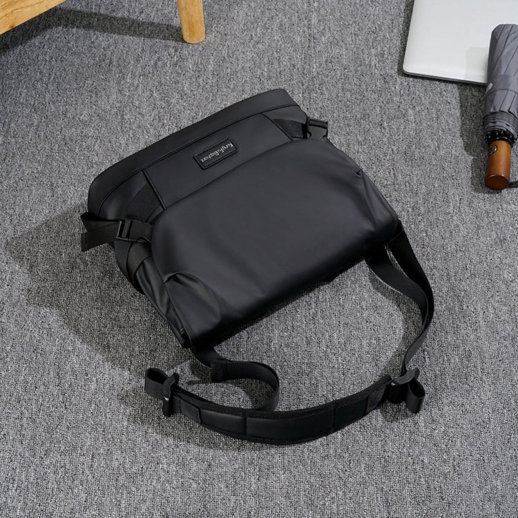 WEIXIER D231 Waterproof Shockproof Oxford Messenger Bag Men Shoulder Bag, Black, Grey