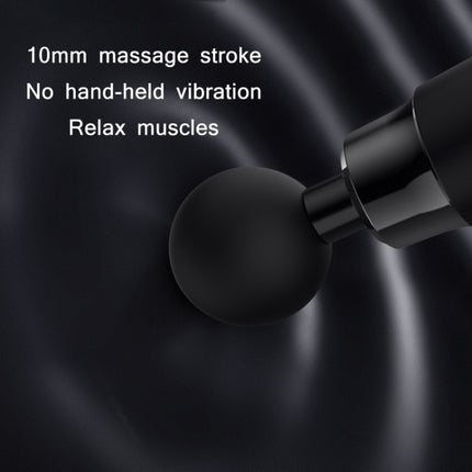 PS818 Variable Speed Vibrating Mini Muscle Fascia Relax Massager, 12 Gear (Black), 12 Gear (Gray), 12 Gear (Green), 12 Gear (Red), 12 Gear (Pink)