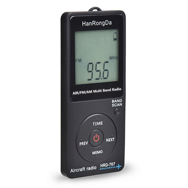 Mini Aviation Band Radio Can Set Automatic Shutdown FM, AM, AIR Radio