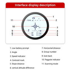 ARTBULL Rechargeable Golf Laser Rangefinder With Magnetic