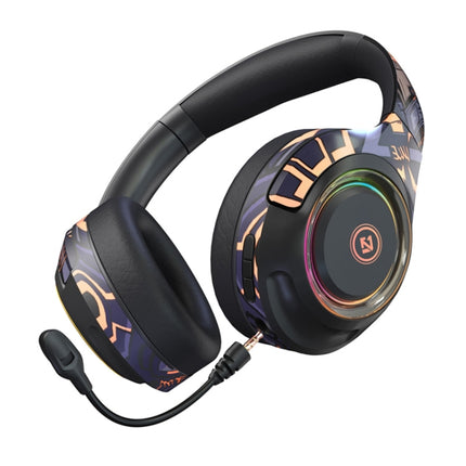 EL-A2 Gaming Ambient Light Folding Wireless Bluetooth Headset