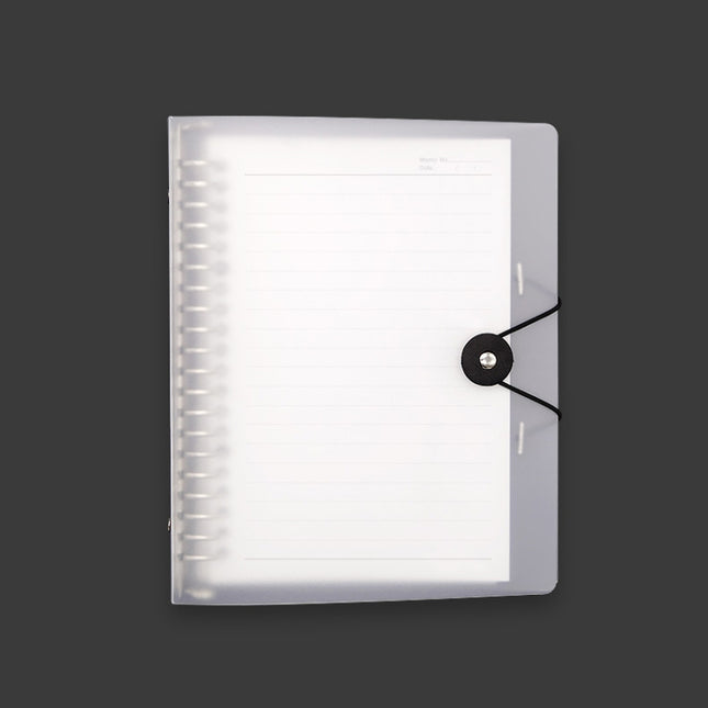 Transparent Matte PP Soft Shell Cover Hand Accountive Page, Style:, A5 Horizontal Core, A5 Cornell Core, A5 Mesh Core, A5 Point Array Core, B5 Horizontal Core, B5 Cornell Core, B5 Mesh Core, B5 Point Array Core