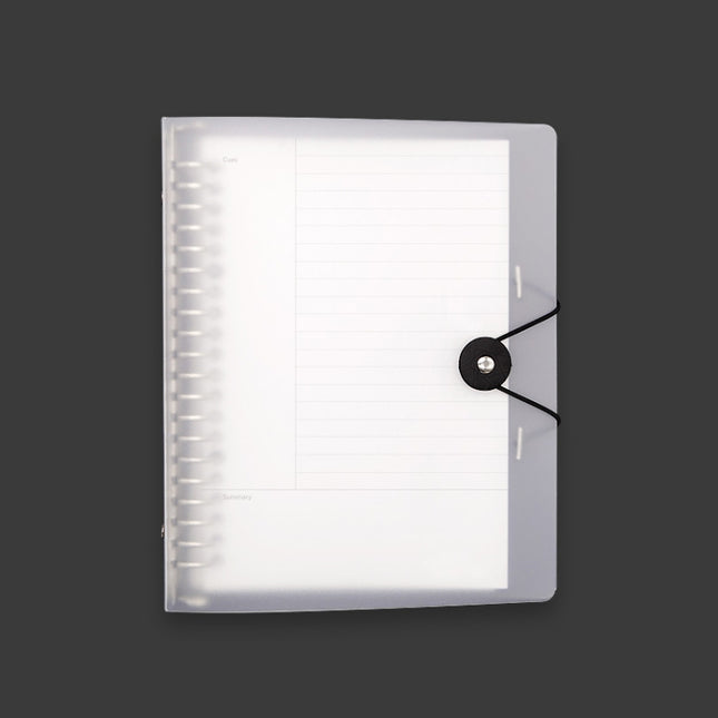 Transparent Matte PP Soft Shell Cover Hand Accountive Page, Style:, A5 Horizontal Core, A5 Cornell Core, A5 Mesh Core, A5 Point Array Core, B5 Horizontal Core, B5 Cornell Core, B5 Mesh Core, B5 Point Array Core