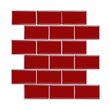 Waterproof and Oilproof 3D Wall Sticker, YJC0071Y, YJC0072Y, YJC0073Y, YJC0074, YJC0093, YJC0094, YJC0095, YJC0096, YJC0097, YJC0098