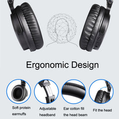 OneOdio PRO-C Bilateral Stereo Pluggable Over-Ear Wireless Bluetooth Monitor Headset, PRO-C