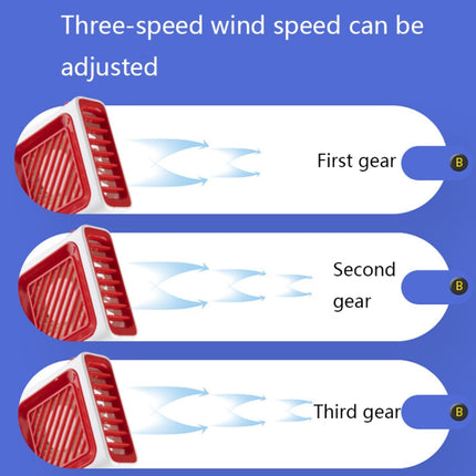 PROFAN XH008 USB Hanging Game Console Shape Fan with Bracket, Style:, Building Blocks (White), Building Blocks (Blue), Building Blocks (Red), Building Blocks (Deep Gray), Basic Type (White), Basic Type (Blue), Basic Type (Red), Basic Type (Deep Gray)