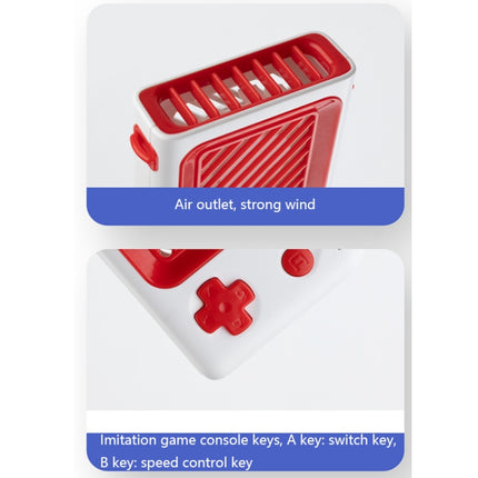 PROFAN XH008 USB Hanging Game Console Shape Fan with Bracket, Style:, Building Blocks (White), Building Blocks (Blue), Building Blocks (Red), Building Blocks (Deep Gray), Basic Type (White), Basic Type (Blue), Basic Type (Red), Basic Type (Deep Gray)