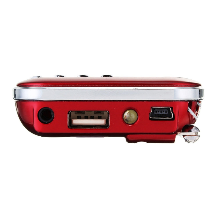 L-218AM  MP3 Radio Speaker Player Support TF Card USB with LED Flashlight Function, Gold, Black, Blue, White, Red