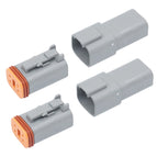 2 PCS DT04-4P / DT06-4S With Copper