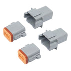 2 PCS DT04-8P / DT06-8S With Copper