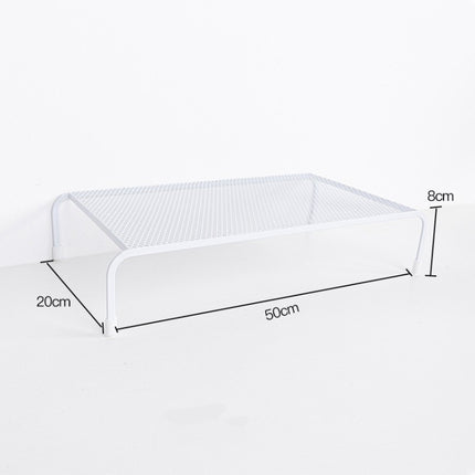 Computer Elevated Rack Monitor Bracket Storage Rack,Style:, Single Layer, Lengthen Single Layer, Double Layer, Single Layer+Three Layers, Double Layer+Three Layers