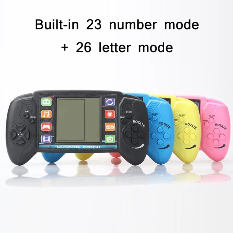 Large Screen Children Handheld Game Console Electronic Toys, Blue, Pink, Black, Yellow