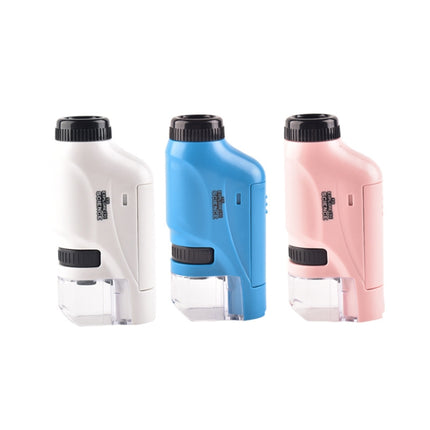 Tragbares Labormikroskop-Spielzeug für Kinder, Lite Standard (Weiß), Lite Standard (Rosa), Lite Standard (Blau), Lite + Halterung (Weiß), Lite + Halterung (Rosa), Lite + Halterung (Blau), Lite + Probe (Weiß), Lite + Probe (Blau)