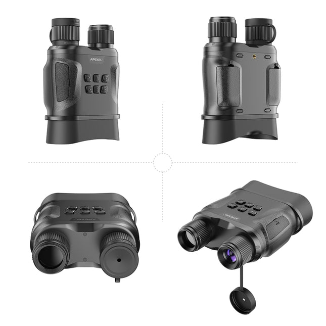 APEXEL Night Vision Binoculars With Video Recording HD Infrared Telescope For Hunting