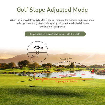 APEXEL 1200m Golf Laser Infrared Telescope Rangefinder, APL-LRM1200