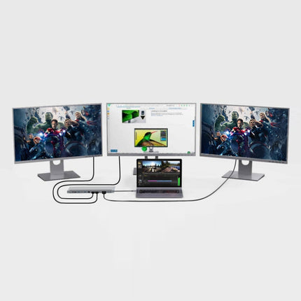 12 In 1 Type C Laptop Smart Docking Station