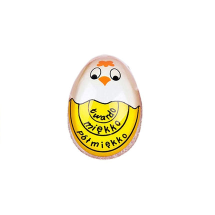 Boiled Egg Timer Reminder Color-changing Cartoon Egg Timer, Specification: Japanese, Yellow Chick, Red Chick, Green Chick, Purple Chick, Orange Chick, Pink Chick, Blue Alphabet, Japanese