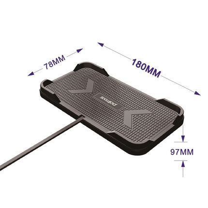 POLMXS C12 Car Anti-Slip Wireless Charger, C12