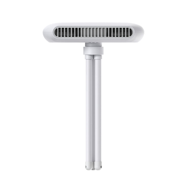 Handheld Mini USB Charging Desktop Portable Stroller Octopus Fan, White, Pink