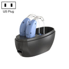 US Plug / Blue Double Machine+Black Charging Bin