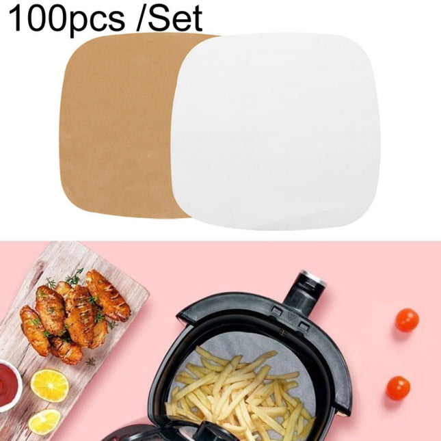 Air Fryer Special Paper Pad Grilled Meat Paper Oil Absorbed Paper, Color Random Delivery, Square Without Hole (21.5cm), Square With Hole (23cm), Square Without Hole (23cm), Square With Hole (24cm), Square Without Hole (24cm), Square With Hole (25cm)���...