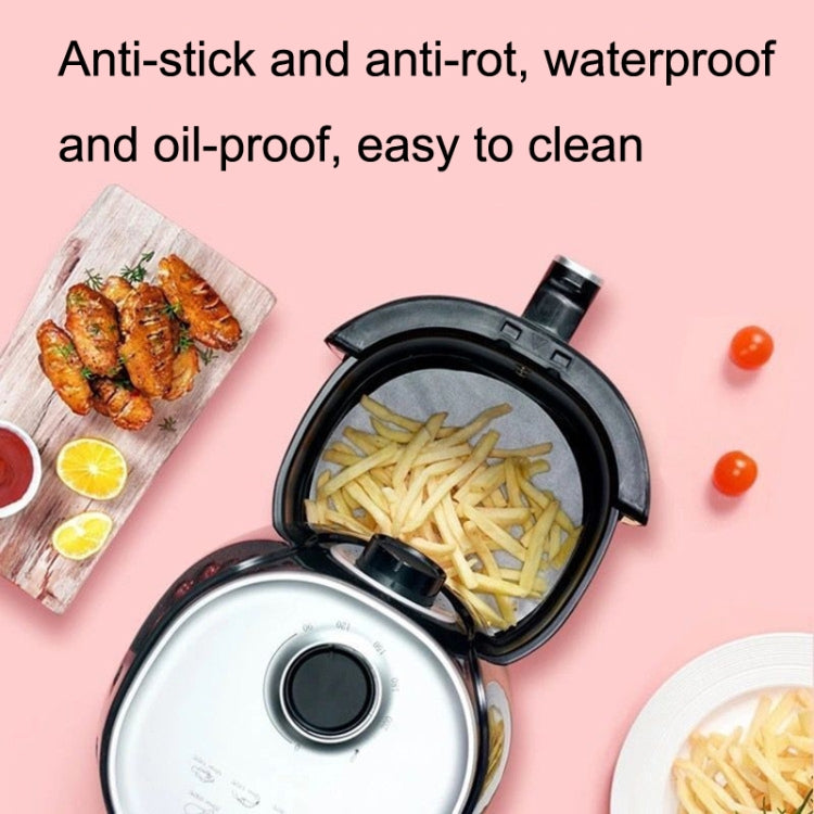 Air Fryer Special Paper Pad Grilled Meat Paper Oil Absorbed Paper, Color Random Delivery, Square Without Hole (21.5cm), Square With Hole (23cm), Square Without Hole (23cm), Square With Hole (24cm), Square Without Hole (24cm), Square With Hole (25cm)���...