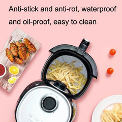 Air Fryer Special Paper Pad Grilled Meat Paper Oil Absorbed Paper, Color Random Delivery, Square Without Hole (21.5cm), Square With Hole (23cm), Square Without Hole (23cm), Square With Hole (24cm), Square Without Hole (24cm), Square With Hole (25cm)���...