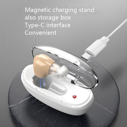Elderly Sound Amplifier Portable Ear Canal Rechargeable Hearing Aid, Specification: