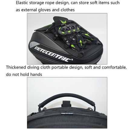 MOTOCENTRIC 11-MC-0102 Motorcycle Rear Seat Helmet Bag