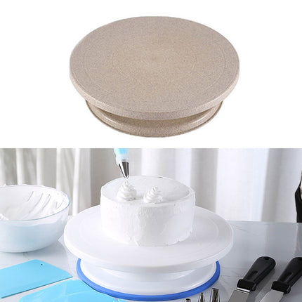 Home Piping Table Cake Turntable, White, Wheat, Blue, Pink