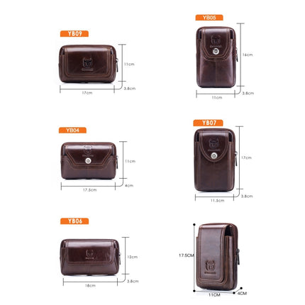 BULL CAPTAIN  Leather Multifunctional Waist Bag For Men, Brown-05, Brown-07, Brown-08, Brown-10, Brown-04, Brown-06, Brown-09, Black-05, Black-07, Black-08, Black-10, Black-04, Black-09
