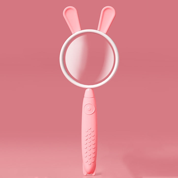 3-fache Lupe, HD-Cartoon-Lupe, Spielzeuggeschenk für Kinder, rosa Kaninchen, Kaffeebär, blaues Kätzchen, gelber Hirsch