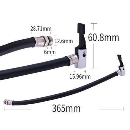 Inflatable Pump Schrader Valve Extension Tube Tire Fast Inflatable Mouth Extend Tube, Mouth Extend Tube