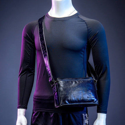 BULL CAPTAIN Leather Shoulder Messenger Bag For Men