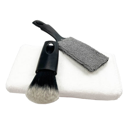 3 PCS / Set Car Detail Slit Brush Tire Cleaning Brush, 3 PCS / Set