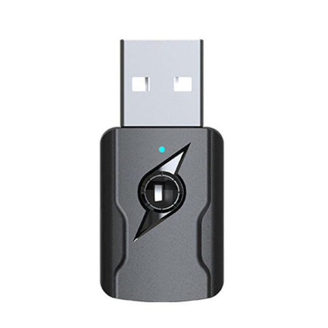 5.0 Bluetooth Transmitter AUX Receiver USB Dual Output Computer Audio Adapter, M136