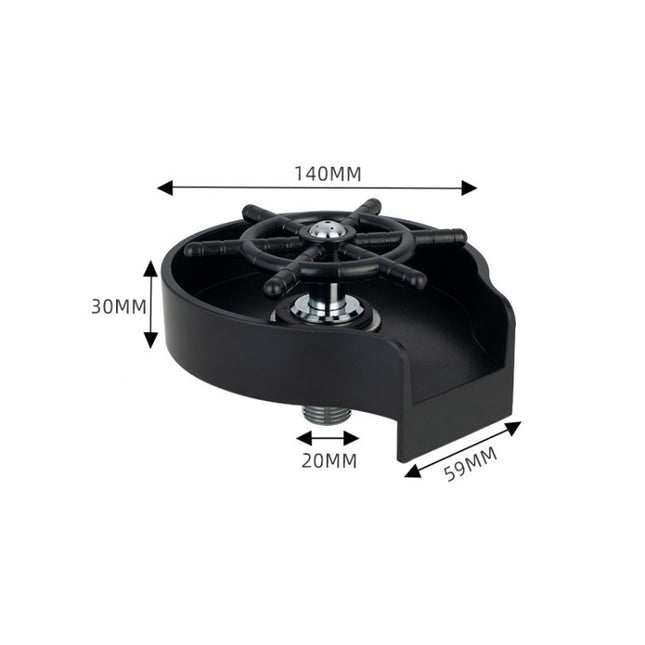 Automatic Faucet High Pressure Spray Washer, Style:, Black, Black+Soft Hose+G1/2 Three-way, Black+Soft Hose+G9/16 Three-way, 304 Stainless Steel, 304 Stainless Steel+Soft Hose+G1/2 Three-way, 304 Stainless Steel+Soft Hose+G9/16 Three-way, Silver       ...